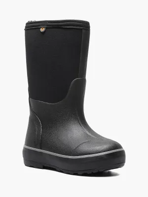 BOGS KIDS BLACK CLASSIC II SOLID NO HANDLES NEOPRENE BOOTS -30°F/-34°C