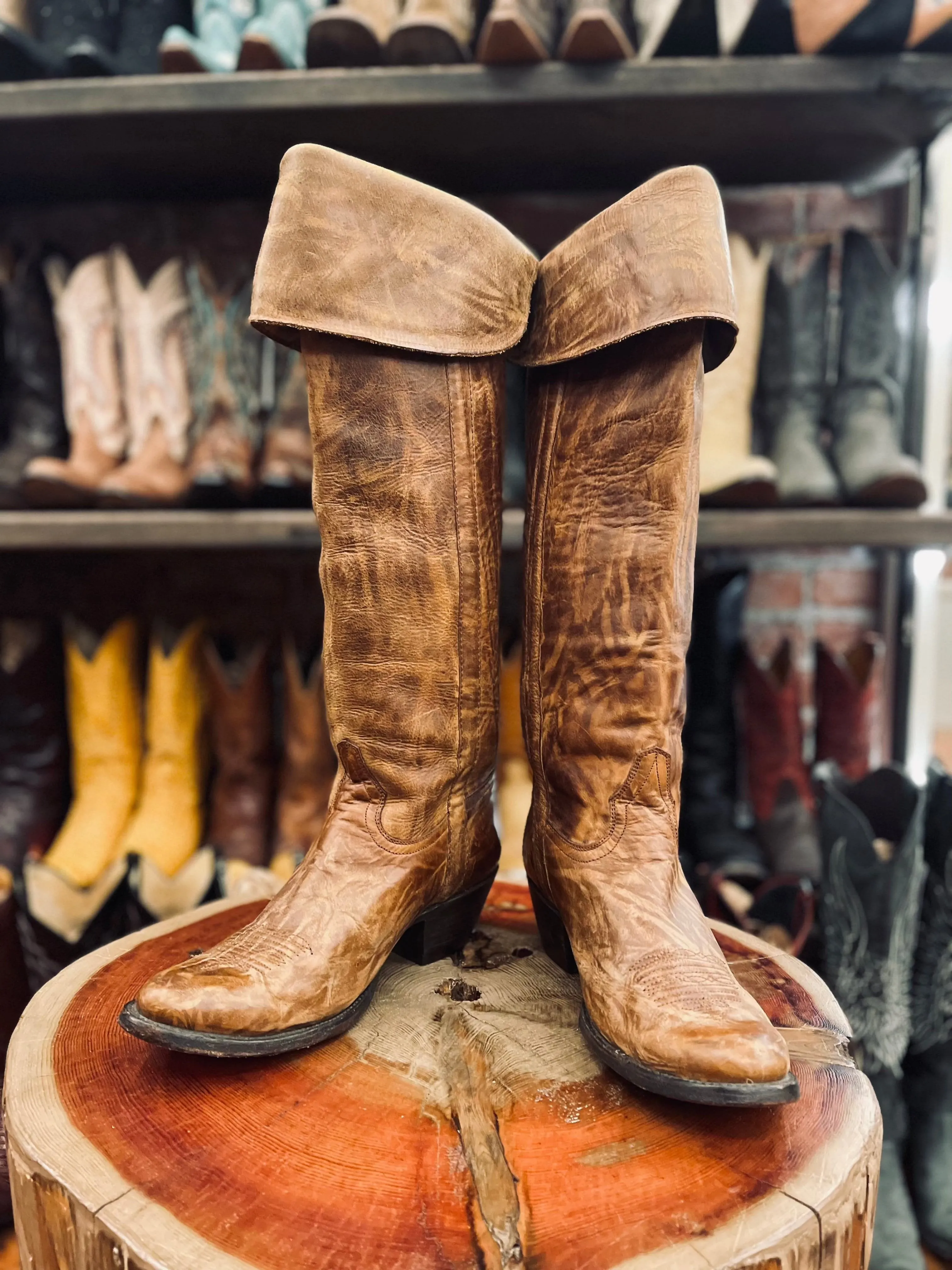 Charlie Horse Cowboy Boots Men's Size 8 / Women's Size 9.5
