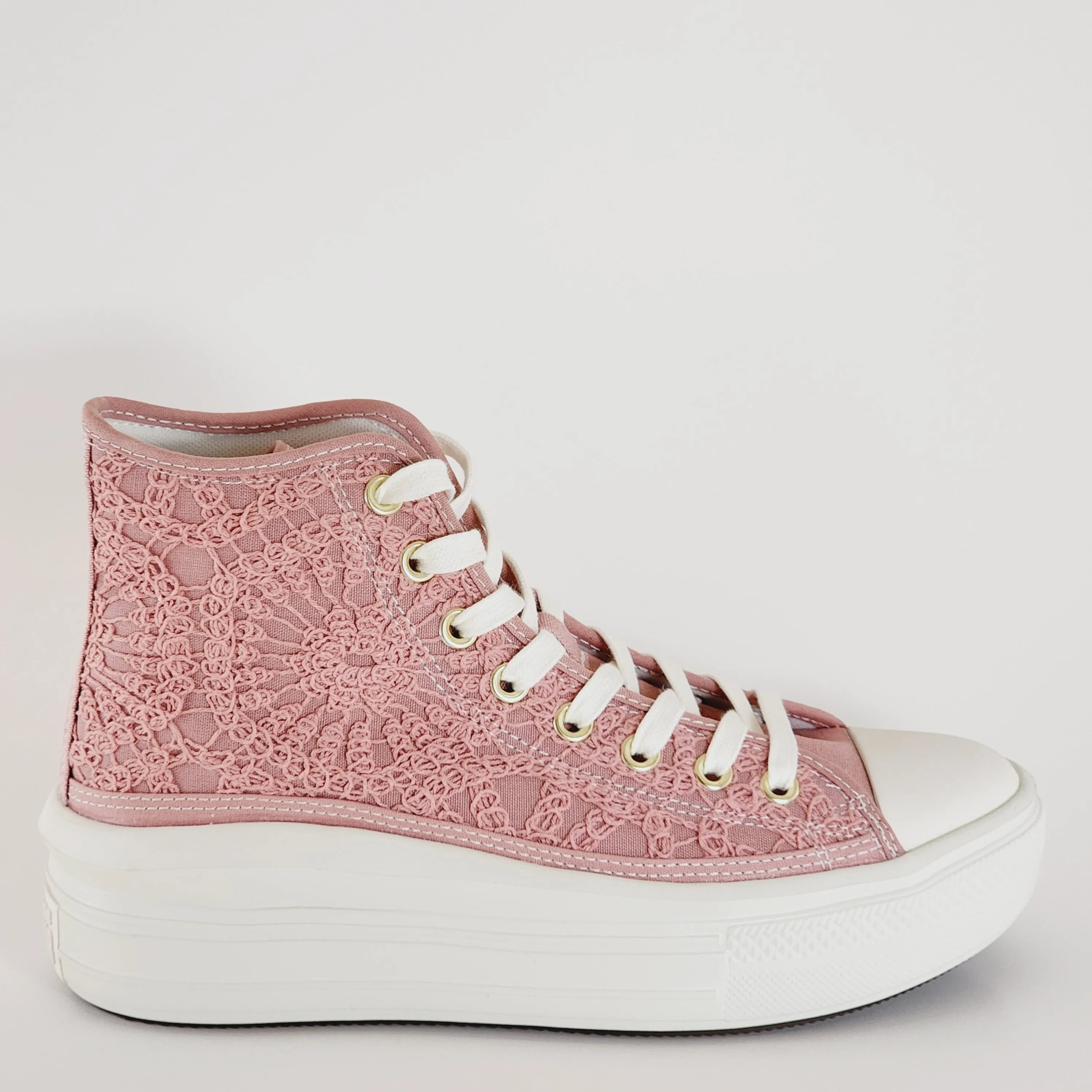 Converse CTAS Move Hi 'Daisy Cord' Women's Platform Sneakers A03951C NWT