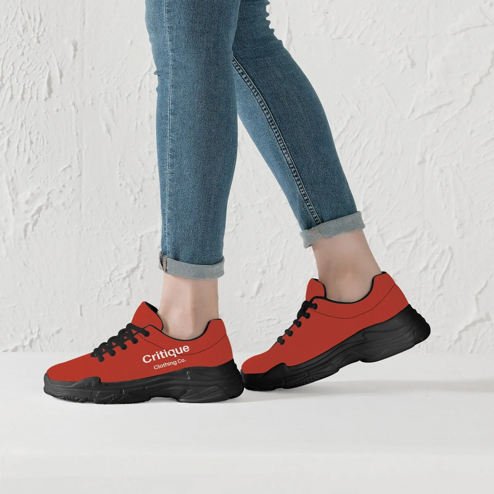 Critique Chunky Sneakers - Black