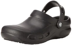 crocs Unisex Bistro Clog,  Black, 9 US Men's / 11 US Women's