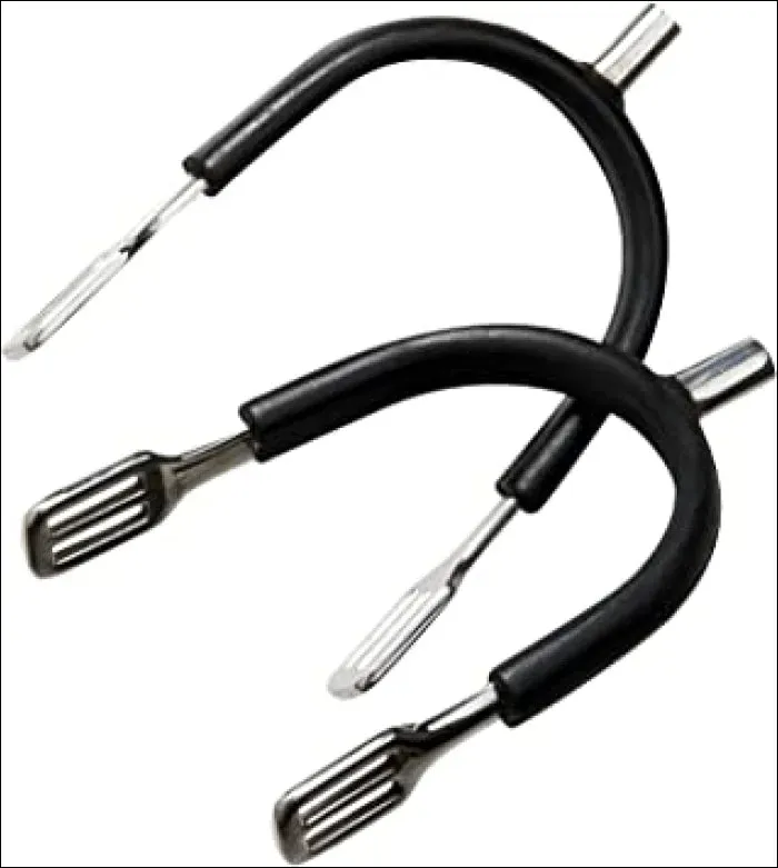 Feeling Rubber Covered Spurs 20mm