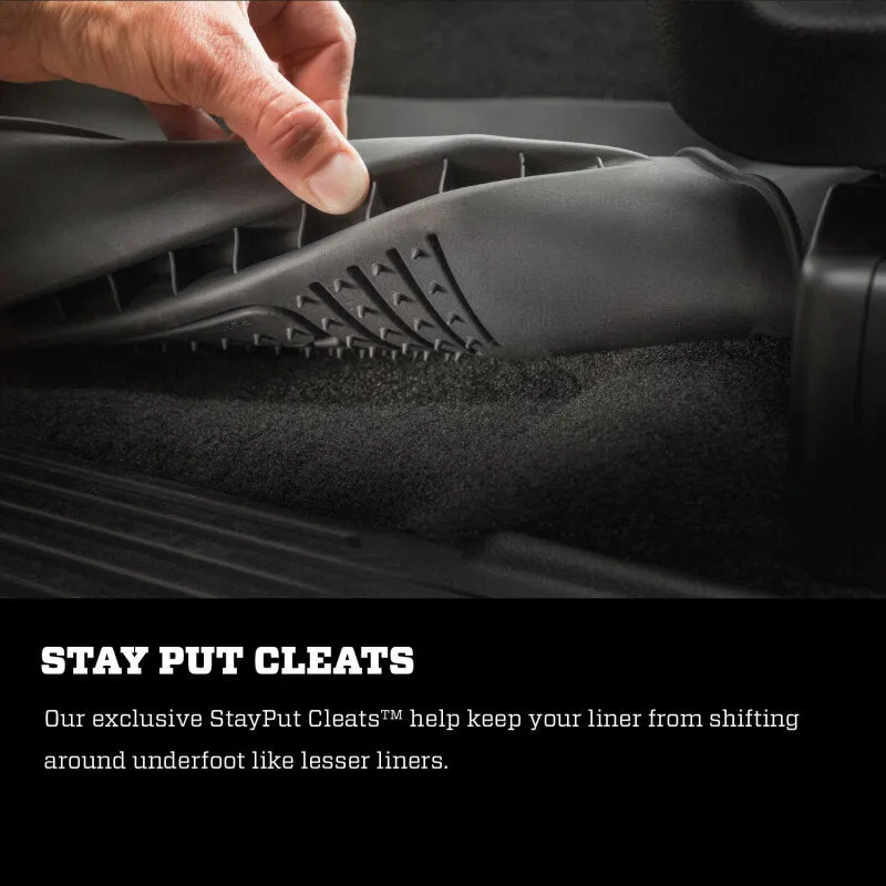 Husky Liners X-Act Contour 2nd Row Floor Liner - Black - Crew Cab - GM Fullsize Truck 2014