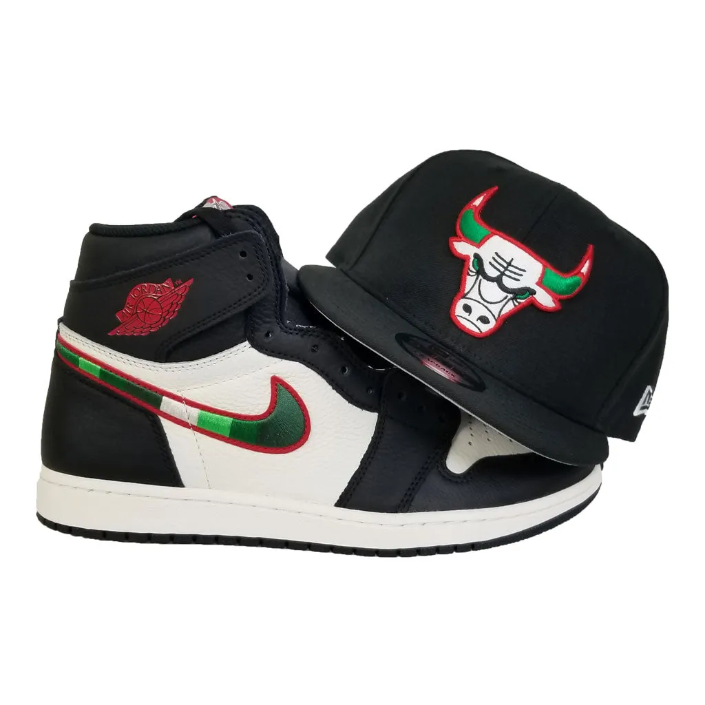 Matching New Era Chicago Bulls Snapback for Jordan 1 High Sports illustrated