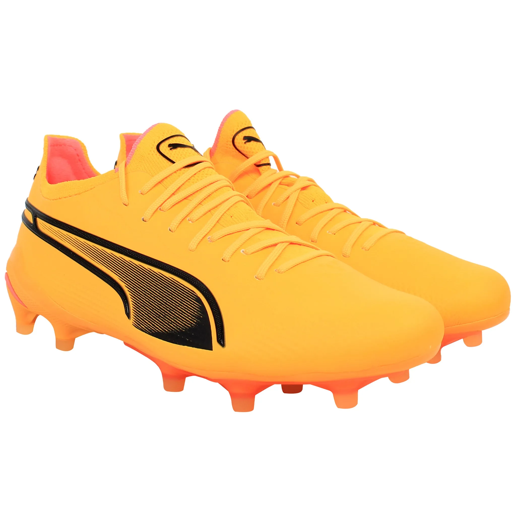 Puma King Ultimate FG/AG Womens Orange Football Boots