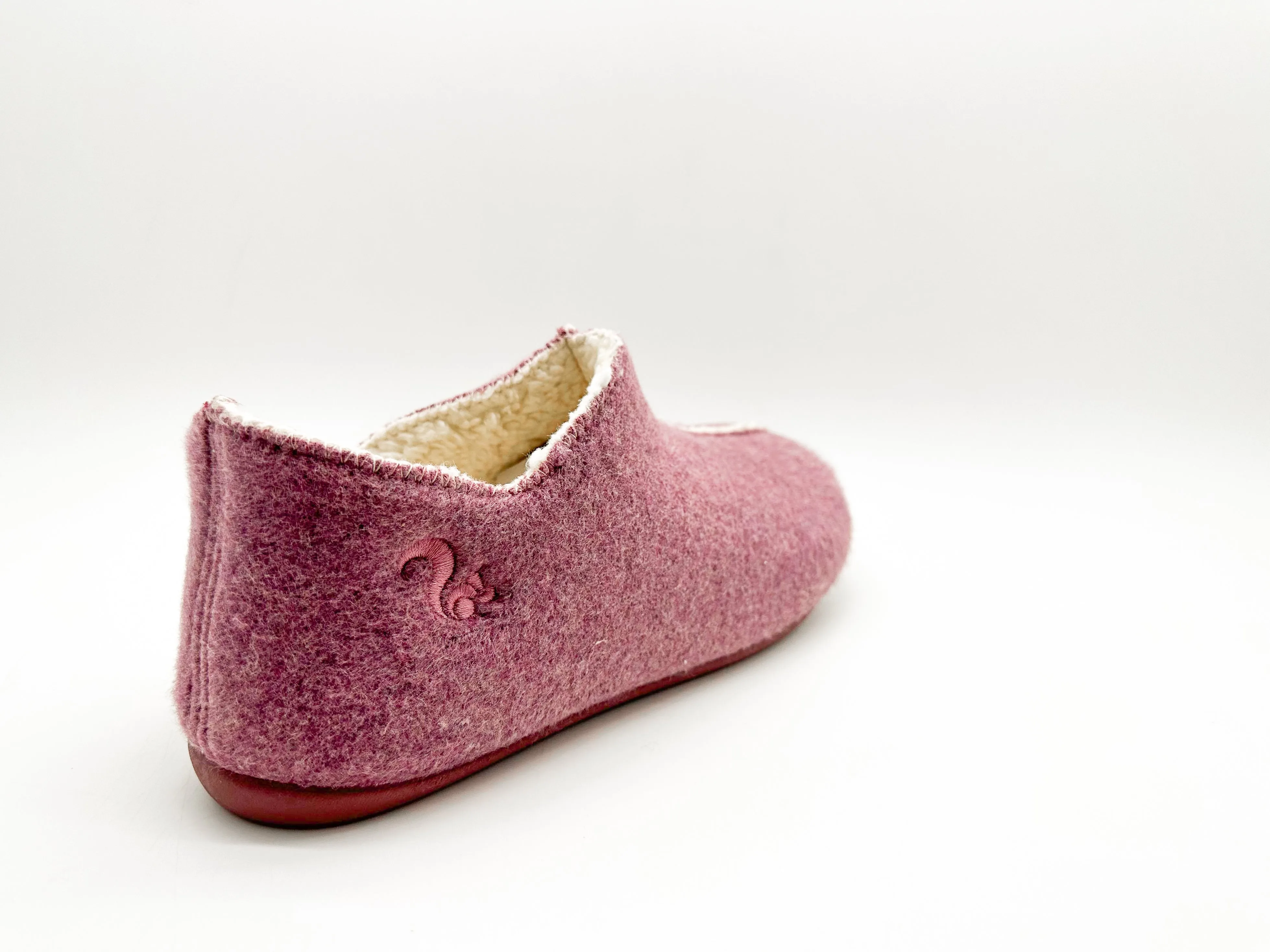 thies 1856 ® Organic Slipper Boots vegan bordeaux (W)