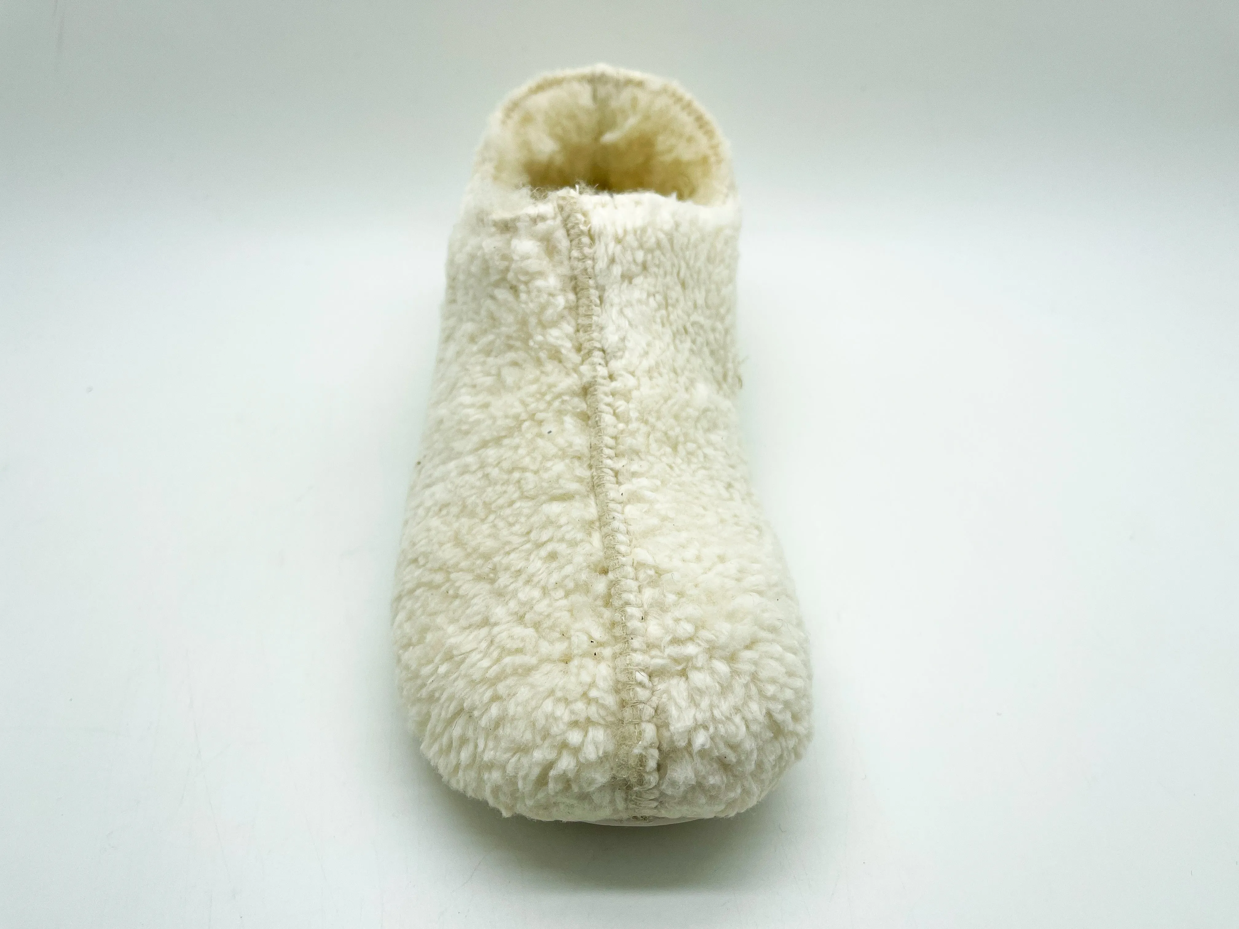 thies 1856 ® Organic Teddy Slipper Boots vegan off white (W)