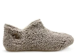 thies 1856 ® Organic Teddy Slipper Boots vegan taupe (W)