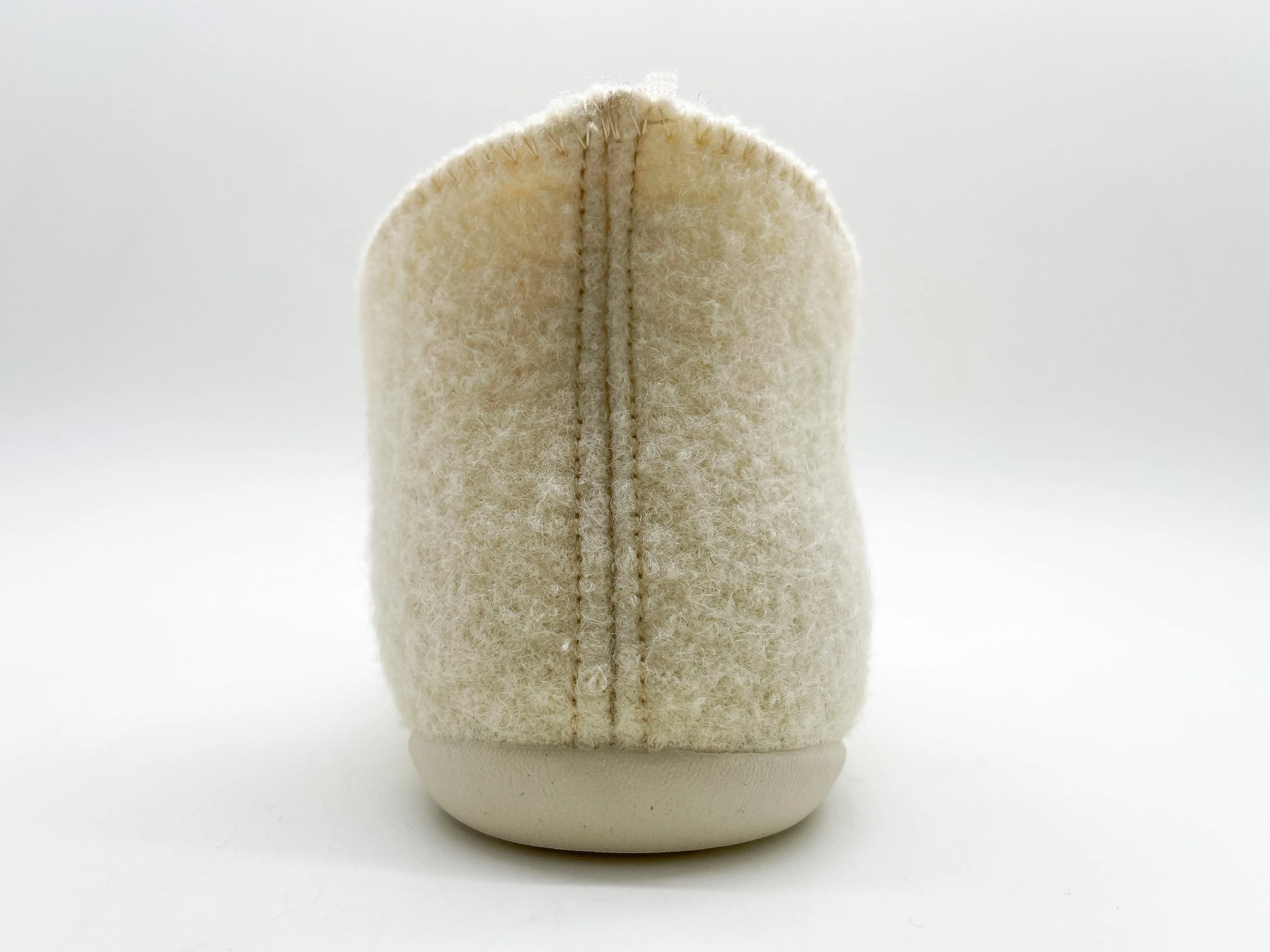 thies 1856 ® Slipper Boots off white with Eco Wool (W)